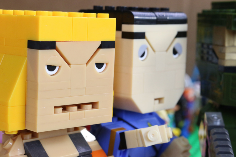Kudos for He-Man’s dark eyebrows and Spock’s eyeshadow.
